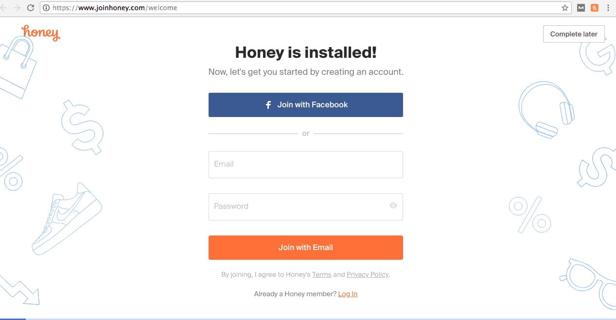 honey discount app for mac